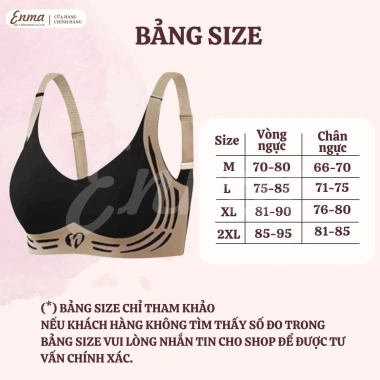 Áo lót BIGSIZE không gọng BRA26 - Định hình, ôm sát, mút mỏng nhẹ, chống trượt, không chảy xệ, chỉ 150.000đ