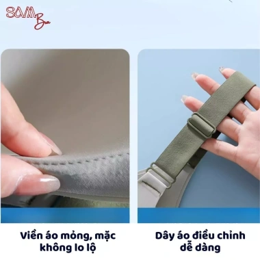 Áo lót BIGSIZE không gọng BRA26 - Định hình, ôm sát, mút mỏng nhẹ, chống trượt, không chảy xệ, chỉ 150.000đ