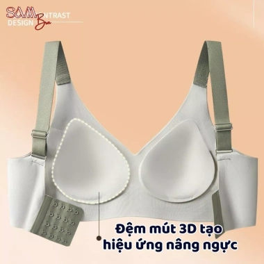 Áo lót BIGSIZE không gọng BRA26 - Định hình, ôm sát, mút mỏng nhẹ, chống trượt, không chảy xệ, chỉ 150.000đ 8 Áo lót BIGSIZE không gọng BRA26 - Định hình, ôm sát, mút mỏng nhẹ, chống trượt, không chảy xệ, chỉ 150.000đ 8