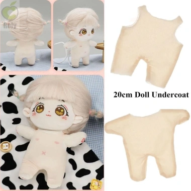 Áo lót búp bê ROLY + váy ngủ mini 20cm, trang phục Fishion cotton nhồi bông - giảm 20%