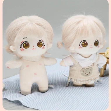 Áo lót búp bê ROLY + váy ngủ mini 20cm, trang phục Fishion cotton nhồi bông - giảm 20% 6