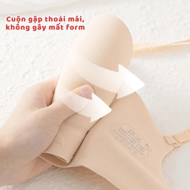 Áo Lót Hở Lưng BRA13 Cài Trước, Su Đúc Mút Bàn Tay Nâng 3cm Không Lộ Viền 230k 5