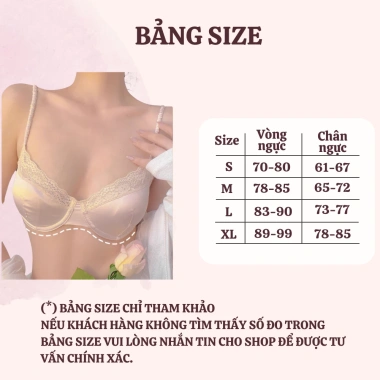 Áo Lót Lụa Satin Mút Mỏng và Ren Quyến Rũ, Nâng Ngực Thoải Mái, Giá 168k 9