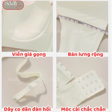 Áo Lót Nâng Ngực Không Gọng BRA14 - Mềm Mại Ôm Quả, Chống Chảy Xệ, Tạo Khe Quyến Rũ, Giá 145.000₫ 3