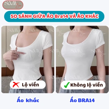 Áo Lót Nâng Ngực Không Gọng BRA14 - Mềm Mại Ôm Quả, Chống Chảy Xệ, Tạo Khe Quyến Rũ, Giá 145.000₫ 5