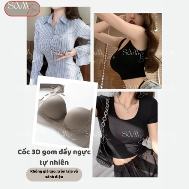 Áo Lót Nâng Ngực SamBra BRA02 Chống Chảy Xệ, Đúc Su Che Mỡ Lưng Nách - 185.000₫ 7