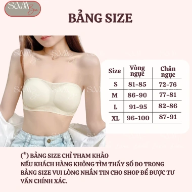 Áo lót nữ không dây BRA06 nâng vòng 1 ôm quả, chống trượt không tụt, dây đeo tháo rời – 145.000₫ 7