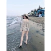 Áo lưới ren tym đi biển phối bikini - Siêu nhẹ, sexy, giảm giá 20% chỉ 125k 3