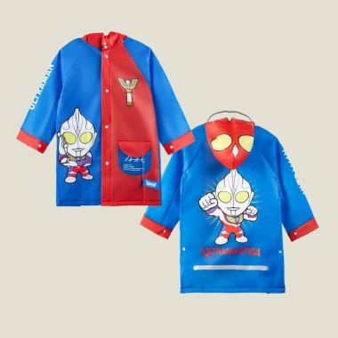 Áo mưa EVA Mario và Ultraman cho bé - Phim hoạt hình Nhật Bản, siêu nhân, giá ưu đãi 240k