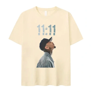 Áo Nam Giới Hạn Chris Brown 11 2.024 – Hip Hop Retro Thoáng Mát Cotton Giá 225.720₫ 6
