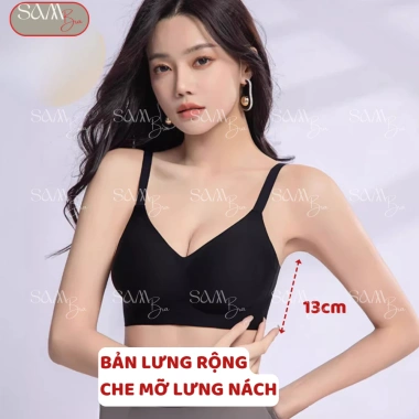 Áo Ngực Đệm Vừa Đúc Su Lạnh Không Gọng Giọt Nước, Ôm Ngực Tôn BRA07 150.000 VND