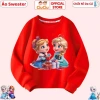 Áo nỉ Elsa công chúa tuyết bé gái - Vải da cá co dãn, dày dặn, ấm mềm, giảm còn 160k 8