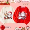 Áo Nỉ Giáng Sinh Bé Trai - Bé Gái - Ông Già Noel, Tuần Lộc, Người Tuyết, CIUCIU KID, 160k 2