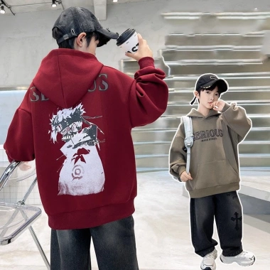 Áo nỉ hoodie bé trai thu đông, áo khoác nỉ bông dày size 18‑52kg, mẫu AC giảm còn 85.000₫ 6 Áo nỉ hoodie bé trai thu đông, áo khoác nỉ bông dày size 18‑52kg, mẫu AC giảm còn 85.000₫ 6