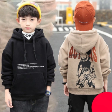 Áo nỉ hoodie nam MOTO, áo khoác thu đông bé trai 6‑14 tuổi, size 18‑52kg, giảm còn 84.500₫