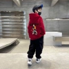 Áo nỉ hoodie nam MOTO, áo khoác thu đông bé trai 6‑14 tuổi, size 18‑52kg, giảm còn 84.500₫ 10