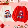 Áo Nỉ Sweater Bé Trai Marvel Giáng Sinh Noel - Vải Da Cá Mềm Giữ Nhiệt, Giá 160k 9