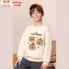 Áo Nỉ Sweater Capybara CIUCIU KID cho Bé Trai & Gái - Vải Da Cá Dẻo, Mềm Ấm, 160.000₫