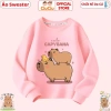 Áo Nỉ Sweater Capybara CIUCIU KID cho Bé Trai & Gái - Vải Da Cá Dẻo, Mềm Ấm, 160.000₫ 4