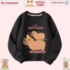 Áo Nỉ Sweater Capybara CIUCIU KID cho Bé Trai & Gái - Vải Da Cá Dẻo, Mềm Ấm, 160.000₫ 7