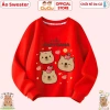 Áo Nỉ Sweater Capybara CIUCIU KID cho Bé Trai & Gái - Vải Da Cá Dẻo, Mềm Ấm, 160.000₫ 8