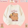 Áo Nỉ Sweater Capybara CIUCIU KID cho Bé Trai & Gái - Vải Da Cá Dẻo, Mềm Ấm, 160.000₫ 10