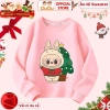 Áo Nỉ Sweater Giáng Sinh Bé Trai & Gái - Labubu Noel CIUCIU KID, Vải Da Cá Ấm, Giá 160k 7