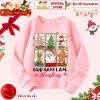 Áo Nỉ Sweater Merry Christmas cho Bé, CIUCIU KID, Vải Nỉ Da Cá Mềm Mịn, Ấm Áp, 160k 7