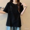 Áo phông ngắn tay cúc Tua Rua phong cách Trung Quốc mẫu mới mùa hè cỡ lớn tôn dáng gầy 9