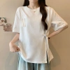 Áo phông ngắn tay cúc Tua Rua phong cách Trung Quốc mẫu mới mùa hè cỡ lớn tôn dáng gầy 10
