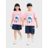 Áo phông unisex trẻ em CANIFA cộc tay cotton mềm mát in hình Stitch 3TS25W001: Giá chỉ 169.000₫ 2