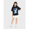 Áo phông unisex trẻ em CANIFA cộc tay cotton mềm mát in hình Stitch 3TS25W001: Giá chỉ 169.000₫ 4