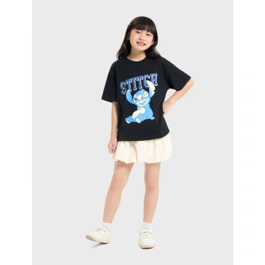 Áo phông unisex trẻ em CANIFA cộc tay cotton mềm mát in hình Stitch 3TS25W001: Giá chỉ 169.000₫