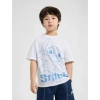 Áo phông unisex trẻ em CANIFA cộc tay cotton mềm mát in hình Stitch 3TS25W001: Giá chỉ 169.000₫ 8