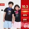 Áo phông unisex trẻ em CANIFA X NTK Cao Minh Tiến áo thun cotton in họa tiết 3TS25S017