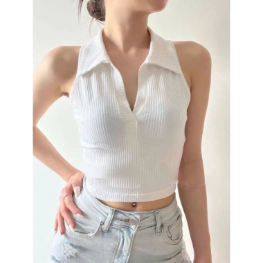 Áo Polo cổ trụ thiết kế sát nách sang trọng - Giảm giá 16% chỉ 97.960₫