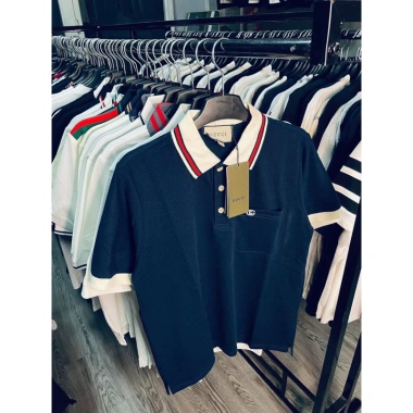 Áo Polo Cotton 2 chiều đa mẫu hot trend 2.025, trẻ trung nam tính – 218.800đ 9