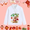 Áo Polo dài tay Tết Bính Ngọ 2.026 CIUCIU KID - Thun cotton mềm, chỉ 119.000đ 6