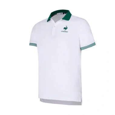 Áo polo le coq golf Nam LG4FHS10MV-WH00 – Giảm 20%, chất liệu thoáng mát, phong cách thể thao