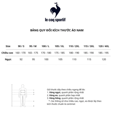 Áo Polo Le Coq Sportif Nam LG5FHS01MV-KH00 - Chất liệu cao cấp, giảm 20% chỉ 1.953.600 VND