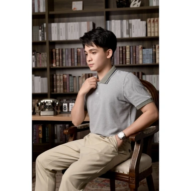 Áo Polo Morus M2 phối màu cổ tay trẻ trung, cotton 100% - Giá chỉ 449.000₫ 3