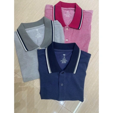 Áo Polo Morus M2 phối màu cổ tay trẻ trung, cotton 100% - Giá chỉ 449.000₫ 7