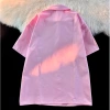 Áo Polo Mùa Hè Tay Ngắn Unisex Nét Mèo Đáng Yêu Phong Cách Nhật Bản Giá 391.392 VND 9