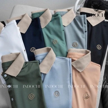 Áo Polo Nam Chữ U Basic Cao Cấp Vải Cá Sấu Dày Dặn Thoáng Mát - Giá 89.000đ 2 Áo Polo Nam Chữ U Basic Cao Cấp Vải Cá Sấu Dày Dặn Thoáng Mát - Giá 89.000đ 2