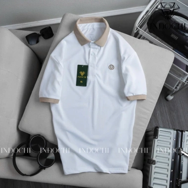 Áo Polo Nam Chữ U Basic Cao Cấp Vải Cá Sấu Dày Dặn Thoáng Mát - Giá 89.000đ