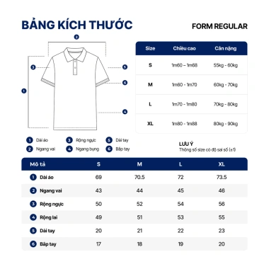 Áo Polo Nam ICONDENIM Cotton PanelX Form Regular - Giá 379.000đ, thoáng mát cotton