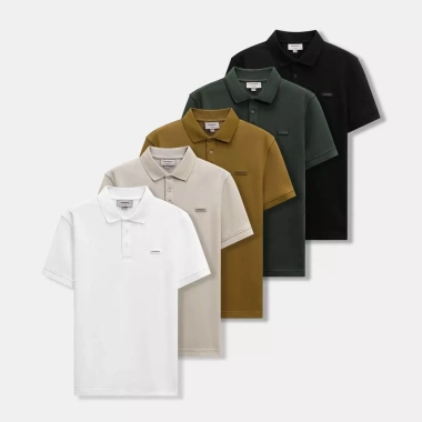 Áo Polo Nam ICONDENIM Double Face CVC Essence Form Regular - Giá 339.000đ giảm 22%, chất liệu mềm thoáng mát, phong cách trẻ trung 2