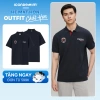 Áo Polo Nam ICONDENIM Hoạ Tiết Paris Regular – 364.000 VND, thoáng mát, trẻ trung