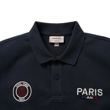 Áo Polo Nam ICONDENIM Hoạ Tiết Paris Regular – 364.000 VND, thoáng mát, trẻ trung 2 Áo Polo Nam ICONDENIM Hoạ Tiết Paris Regular – 364.000 VND, thoáng mát, trẻ trung 2
