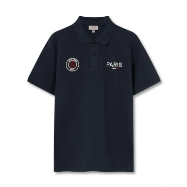 Áo Polo Nam ICONDENIM Hoạ Tiết Paris Regular – 364.000 VND, thoáng mát, trẻ trung